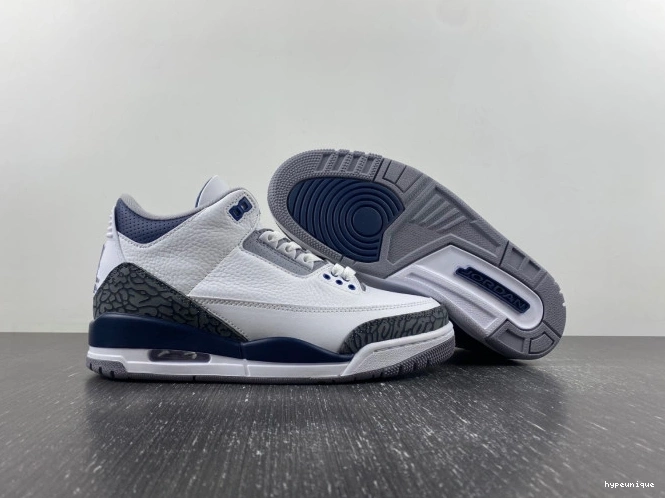 HYPE Jordan Navy 3 CT8532-140 Air Midnight 0814